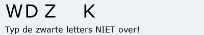 Bevestigingscode