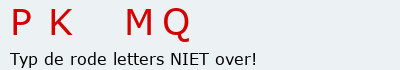 Bevestigingscode