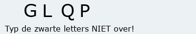 Bevestigingscode