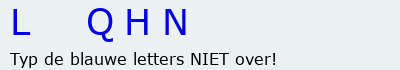 Bevestigingscode