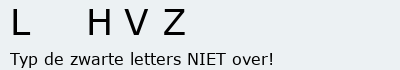 Bevestigingscode