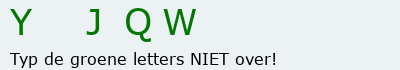 Bevestigingscode