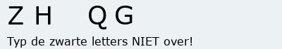 Bevestigingscode