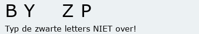 Bevestigingscode