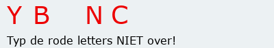 Bevestigingscode