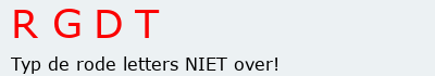 Bevestigingscode