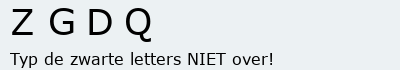 Bevestigingscode