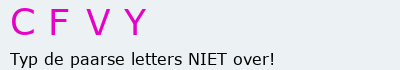 Bevestigingscode