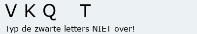 Bevestigingscode