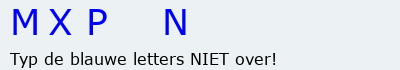 Bevestigingscode