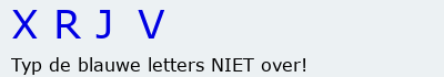 Bevestigingscode