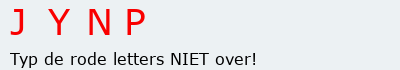 Bevestigingscode