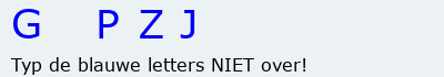 Bevestigingscode