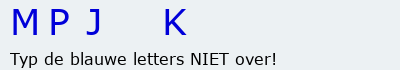 Bevestigingscode