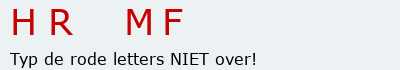Bevestigingscode