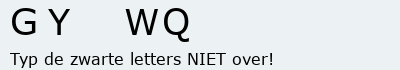 Bevestigingscode