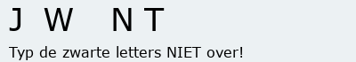 Bevestigingscode