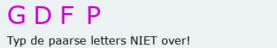 Bevestigingscode