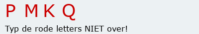 Bevestigingscode