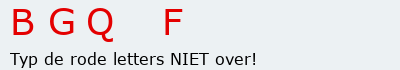 Bevestigingscode