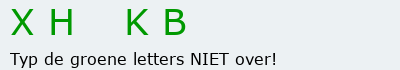 Bevestigingscode