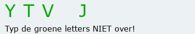 Bevestigingscode