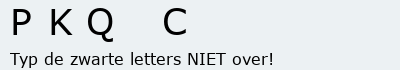 Bevestigingscode