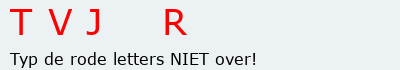Bevestigingscode