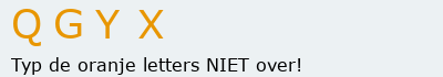 Bevestigingscode