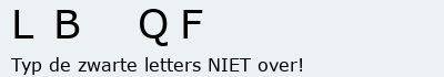 Bevestigingscode