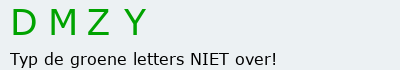 Bevestigingscode