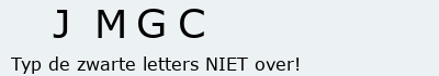 Bevestigingscode