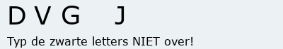 Bevestigingscode