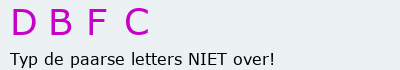 Bevestigingscode