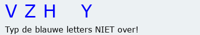 Bevestigingscode