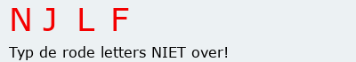 Bevestigingscode