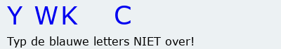 Bevestigingscode