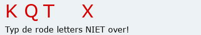 Bevestigingscode