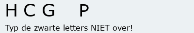 Bevestigingscode