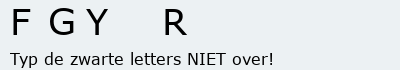 Bevestigingscode