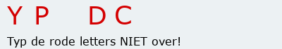 Bevestigingscode