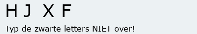 Bevestigingscode