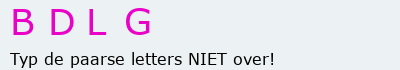 Bevestigingscode