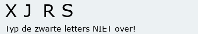 Bevestigingscode
