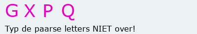 Bevestigingscode