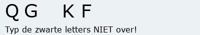Bevestigingscode