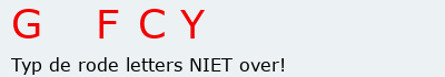 Bevestigingscode