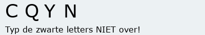 Bevestigingscode