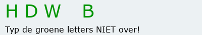 Bevestigingscode