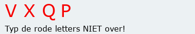 Bevestigingscode